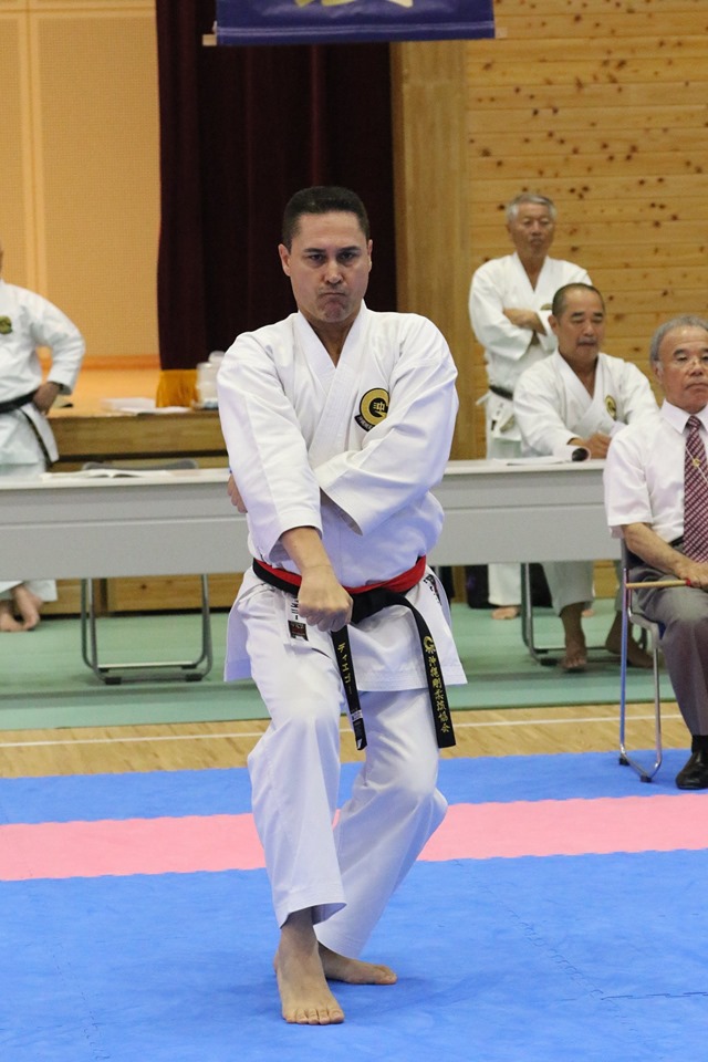 Eliminatoria con Hiroyuki Kato 3 - Campeonato OGKK - Visita Policía Okinawa.