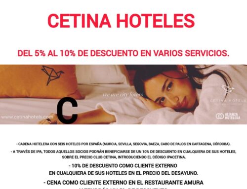 Nuevo convenio CETINA HOTELES.