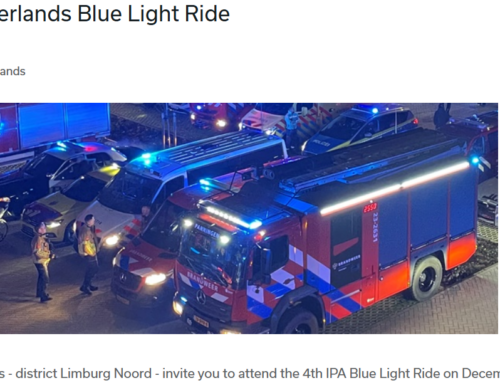 IPA Netherlands – Blue Light Ride (Paseo bajo la luz azul policial)