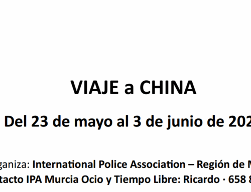 IPA Región de Murcia – Viaje a China 2026